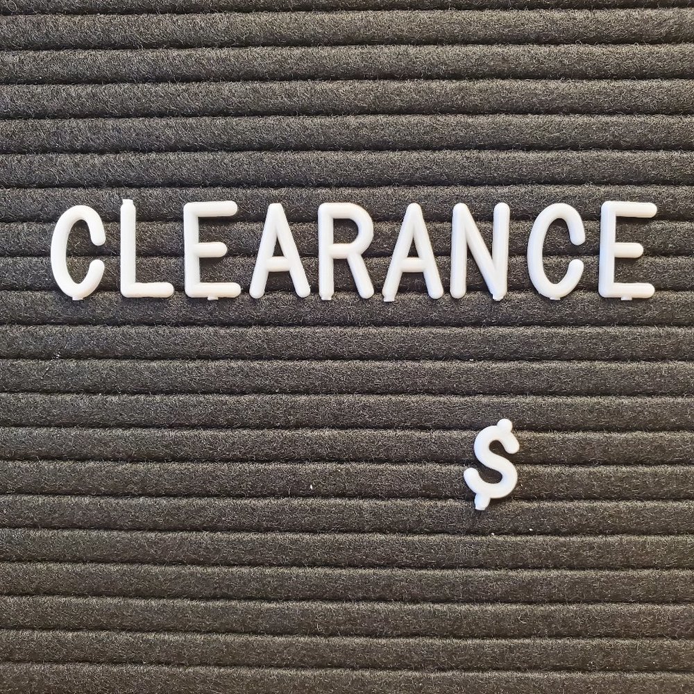 LAST CHANCE ITEMS